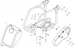 Altrad Belle PCX 20/45 & 20/50 Compactor Plate Spare Parts - Bedplate Assembly (Honda)